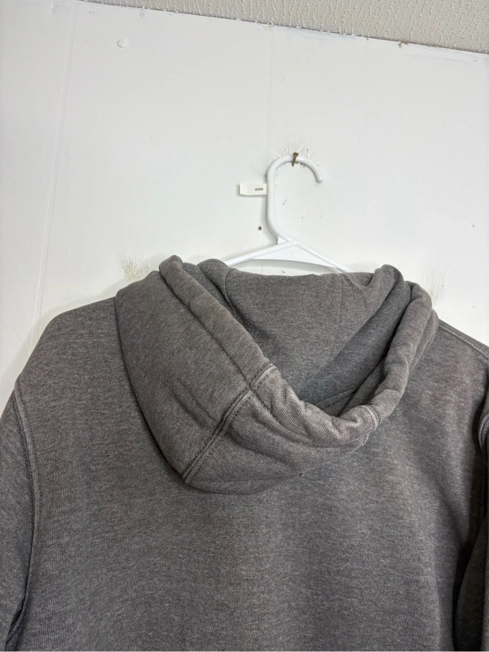 Carhartt Sweatshirt Mens Small Hooded Rain Defender Gray Heavyweight Warm